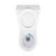 Напольный унитаз Qtap Robin New Ultra Quiet безободочный с сиденьем Soft-close WHITE QT13226083AW - изображение 6