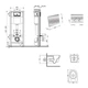 Готовое решение Qtap для ванной комнаты: подвесной унитаз Jay Ultra Quiet 520x360x320 + комплект инсталляции - изображение 2