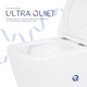 Унитаз подвесной Qtap Crow безободковый с сиденьем Soft-close QT05335171W - изображение 5