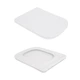 Унитаз подвесной Qtap Crow безободковый с сиденьем Soft-close QT05335171W - изображение 8