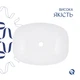 Комплект Qtap Cardinal: Раковина накладная 500×380×140 мм, White, овальная + Донный клапан Pop-up PU02 - изображение 4