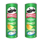 Набор Чипсы 2шт Pringles Sour Cream & Onion 165g - изображение 1