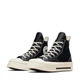Жіночі кеді Converse Chuck Taylor Vintage 70 Luxe Squared HI Black/Egret 37 Чорний A06435C - зображення 2