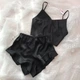 Чорна жіноча піжама з шовку Perfect Female Чорний L (146PJ-20SS-bl) - изображение 5