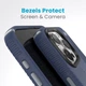 Чехол противоударный Speck Presidio2 Grip MagSafe для Iphone 15 Pro Max (6.7") Coastal Blue 150575-3206 - изображение 13