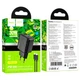 Мережевий зарядний пристрій HOCO CS23A Sunlight dual-port PD30W+QC3.0 charger set (C to iP)(EU) Black - изображение 2