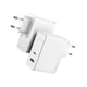 Сітчастий зарядний пристрій Baseus GaN5 Pro Fast Charger C+U 100W EU White (With Mini White Cable Type-C to [ID: 2649551868] - зображення 7