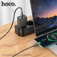 Сетевой зарядний пристрій HOCO N63 Gentle PD30W+QC3.0 [ID: 2649549622] charger (EU) Black - зображення 3