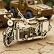 Деревянный 3D Конструктор Handy Games Мотоцикл BMW R-75 125 деталей (HG-0016) - изображение 5