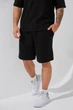 Шорты трикотажные однотонные мужские LAWA MBC02378 S Черный shop (2000999144738) - изображение 1