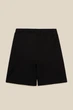 Шорты трикотажные однотонные мужские LAWA MBC02378 S Черный shop (2000999144738) - изображение 4