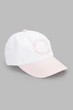 Бейсболка з принтом для дівчинки Davids Star 24113 52 Білий (2000990612519А) shop (2000990612519) - зображення 1