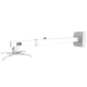 Кріплення для проектора CHARMOUNT CT-PRB-8M кронштейн настінний 850-1350 мм - зображення 10