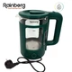 Электрочайник Rainberg RB-2220 green стеклянный дисковый 2L 2200W - изображение 1