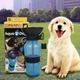 Поїлка для собак Aqua Dog FS-97 Blue дорожня переносна портативна пляшка 550ml - зображення 5