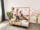 Детская кровать домик Монтессори BUSY WOOD на ножках Модель 1 190х80 см натуральное дерево - изображение 10