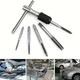 Т-образный вороток с набором метчиков (М3, М4, М5, М6, М8) Tap Wrench метчикодержатель для нарезания внутренней резьбы в отверстиях 3-6 мм, серебристый (108935127) - изображение 3