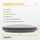 Балансировочная массажная подушка EasyFit EF-1840-GY Серая (56001196) - изображение 3