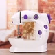 Портативная швейная машинка Mini Sewing SM202A / Мини швейная машинка для дома / Машинка для шитья - изображение 2