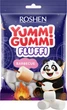 Упаковка конфет маршмеллоу Roshen Yummi Gummi Fluffi Barbecue 200 г х 7 шт (4823077648021) - изображение 2