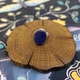 Срібна каблучка з лазуритом 06676 - изображение 2