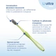 Зубная щетка Fesco Ultra Multibrush Soft Мягкая салатовая (4820204702113) - изображение 2