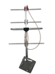 Направленная антенна mini Yagi на 700 МГц с усилением 8.6dBi, 4 секции SMA - изображение 2