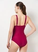 Купальник слитный женский Aqua Speed Olivia 7364 (200-03) 46 (3XL) Сангрия (5908217673640) - изображение 2