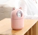 Увлажнитель воздуха Котик Smart H2O Cat с функцией ночника и аромадиффузора Розовый - изображение 6
