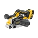 Шліфмашина стрічкова DeWALT безщіткова, XR Li-Ion 18 В 5 Аг, швидкість стрічки 198-320 м/хв, розмір стрічки 75х533 мм, вага 3.46 - изображение 3