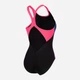 Купальник слитный женский Arena Dreamhline Swimsuit V Back 008328-500 38 Черный/Фиолетовый/Бирюзовый (3468337427957) - изображение 12