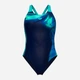 Купальник слитный женский Arena Dreamhline Swimsuit V Back 008328-780 36 Синий/Бирюзовый (3468337419013) - изображение 9