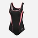 Купальник слитный женский Aqua Speed Kate 413-34 42 Черный (5905718615728) - изображение 4