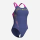 Купальник слитный женский Arena Spider Web Swimsuit V Back 007988-890 40 Фиолетовый/Розовый (3468337495987) - изображение 12