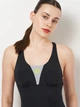 Купальник слитный женский Arena Swimsuit Control Pro Solid 009073-555 44 Черный (3468337536604) - изображение 3