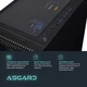 Ігровий комп'ютер ASGARD Hel (A84F.32.S10.57.5987) / AMD Ryzen 5 8400F (4.2–4.7 ГГц) / RAM 32 ГБ / SSD 1 ТБ / NVIDIA GeForce RTX 5070 - изображение 7