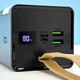 Портативна батарея Павербанк WUW-TUGII Y55 50000 mAh 22.5W 3A із швидкою зарядкою і ліхтарем Power Bank Black - зображення 2