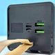 Портативна батарея Павербанк WUW-TUGII Y55 50000 mAh 22.5W 3A із швидкою зарядкою і ліхтарем Power Bank Black - зображення 3