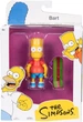 Ігрова фігурка JAKKS Pacific Simpsons Bart Figure with Skateboard Барт зі скейтбордом, 10см - зображення 1