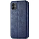 Кожаный чехол-книжка GETMAN Cubic для Samsung Galaxy A05 Синий - изображение 2
