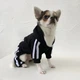 Спортивный костюм для собак Adidog M Черный - изображение 9