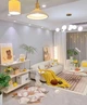 Декоративний 3D килимок 70*60 см коричневий квітка для кухні коридору передпокою ванну спальні придверний - зображення 3