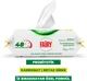 Універсальні вологі салфетки для прибирання Fairy 100шт - зображення 2