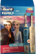Zestaw elektrycznych szczoteczek do zebow Oral-b Braun Vitality Kids 3+ Frozen + Vitality Pro Grey (4210201431152) (955555908434507) - Outlet - obraz 2