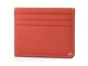 Картхолдер з натуральної шкіри Hermes 219 Orange помаранчевий - зображення 3