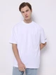 Футболка хлопковая длинная мужская Colin's CL1077193OFW S Off White с принтом (8684112936451) - изображение 1