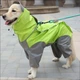 Дождевик для больших собак Графит 4XL Зелено-серый - изображение 7