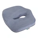 Ортопедична подушка для сидіння Max Comfort (від геморою, простатиту, подагри), Correct Shape сірий - зображення 4