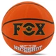 Мяч баскетбольный резиновый Fox Basketball Niceshot 7516 размер 7 Orange - изображение 1