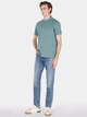 Поло длинное мужское Colin's CL1073960DMT M Dark Mint (8684112666389) - изображение 3
